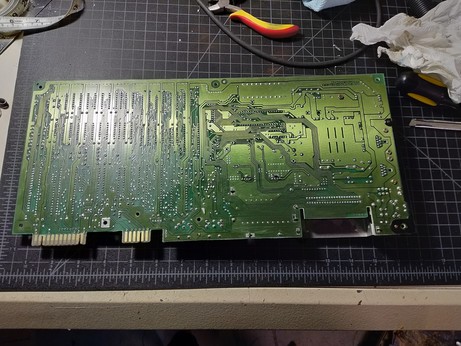 bottom of the motherboard also looking good
