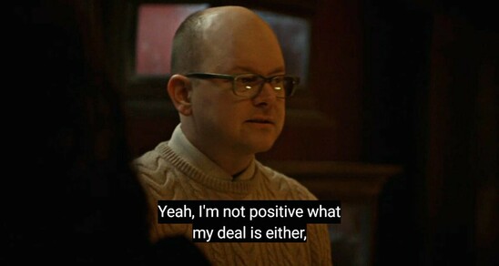 Colin Robinson: Yeah, I'm not positive what my deal is either,