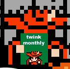 Red Mage, in a waiting room, reading a magazine labeled "Twink Monthly"