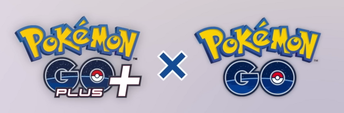 Pokémon go plus + x Pokémon Go logo(s)